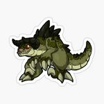 Fallout Deathclaw Stickers Redbubble